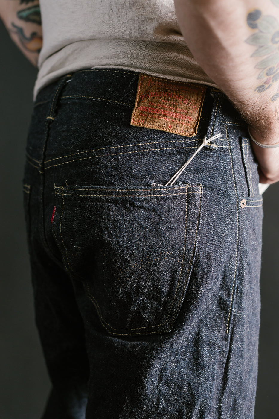 Lot DDS1003XX - 14.5oz 1944 New Model One-Wash Selvedge Denim - Indigo 22 Lot DDS1003XX - 14.5oz 1944 New Model One-Wash Selvedge Denim - Indigo