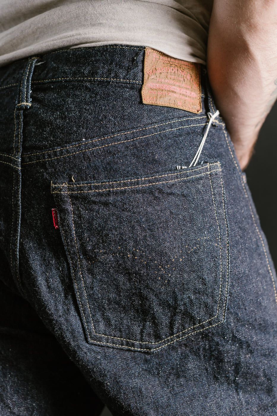 Lot DDS1003XX - 14.5oz 1944 New Model One-Wash Selvedge Denim - Indigo 23 Lot DDS1003XX - 14.5oz 1944 New Model One-Wash Selvedge Denim - Indigo