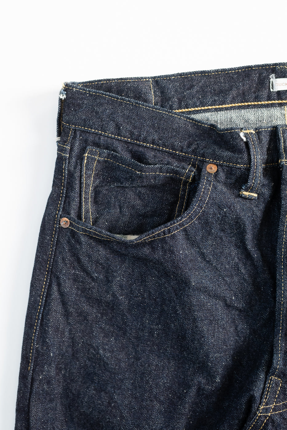 Lot DDS1003XX - 14.5oz 1944 New Model One-Wash Selvedge Denim - Indigo 4 Lot DDS1003XX - 14.5oz 1944 New Model One-Wash Selvedge Denim - Indigo