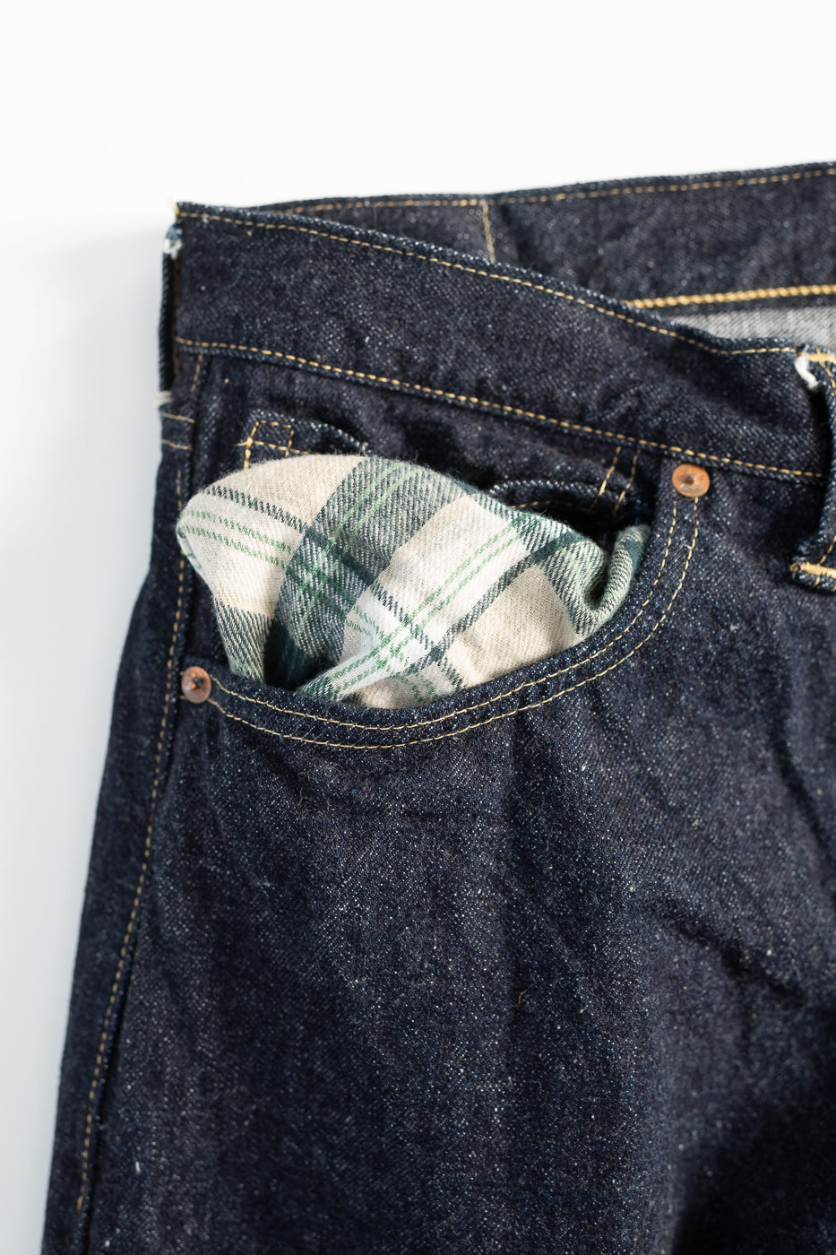 Lot DDS1003XX - 14.5oz 1944 New Model One-Wash Selvedge Denim - Indigo 5 Lot DDS1003XX - 14.5oz 1944 New Model One-Wash Selvedge Denim - Indigo