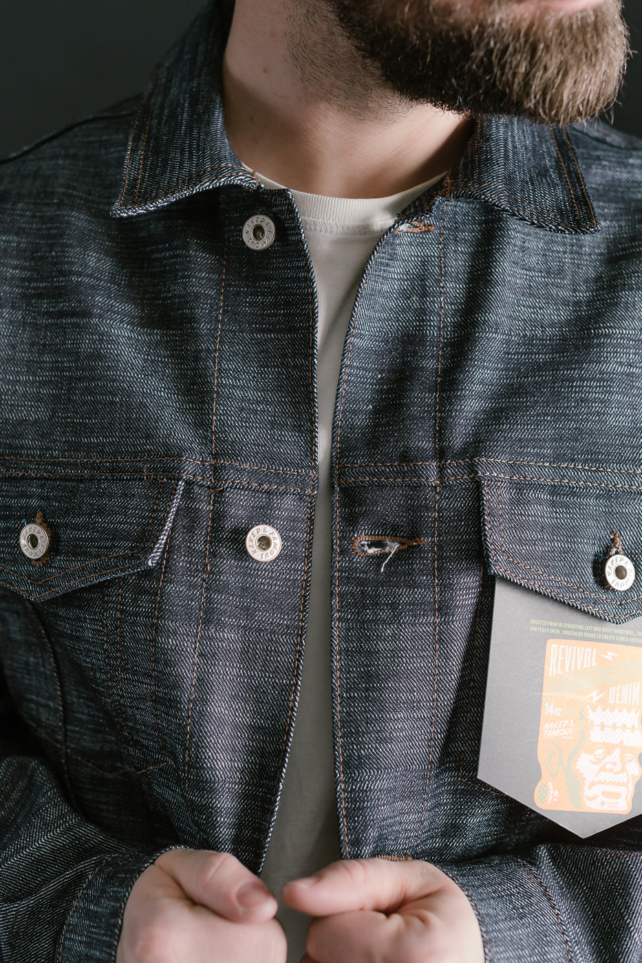 14oz - Revival Frankenstein - Denim Jacket 21 14oz - Revival Frankenstein - Denim Jacket