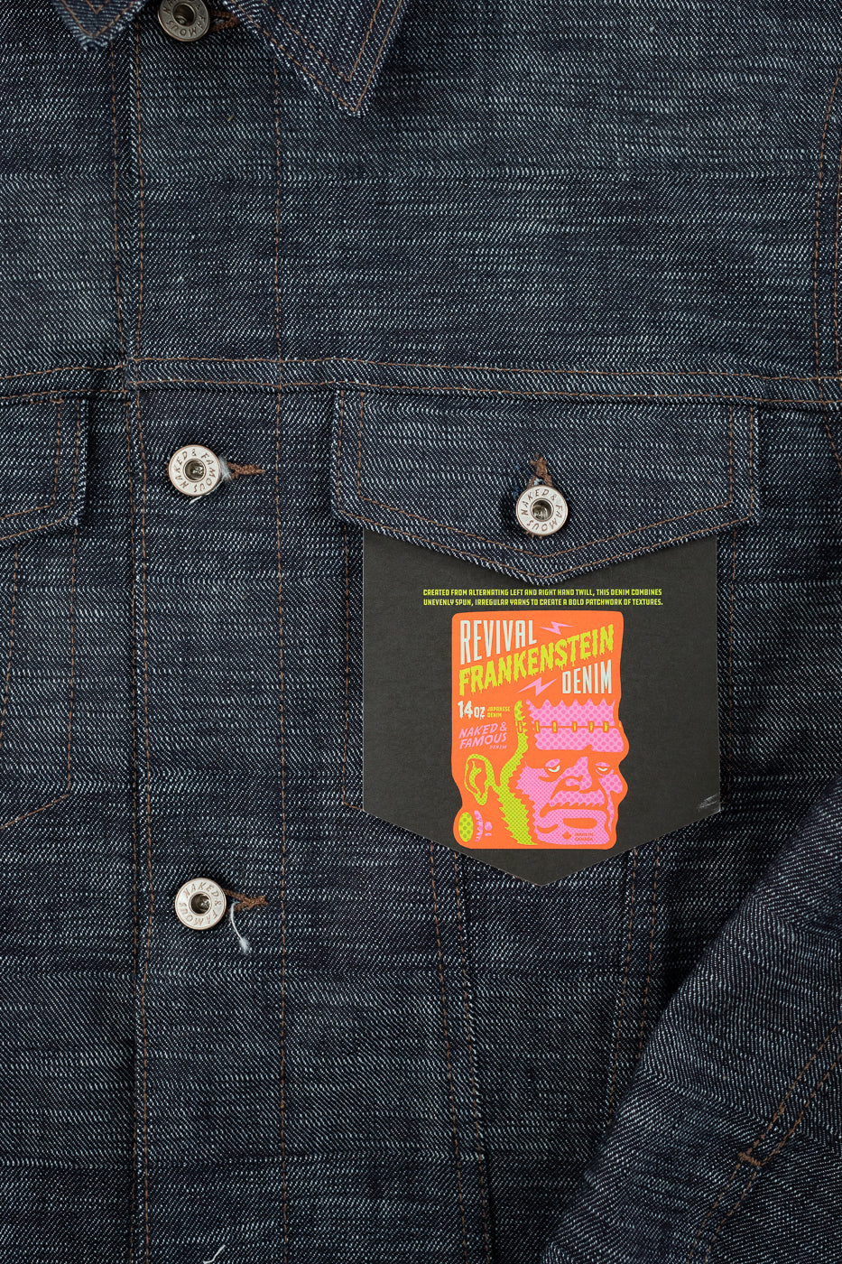 14oz - Revival Frankenstein - Denim Jacket 3 14oz - Revival Frankenstein - Denim Jacket