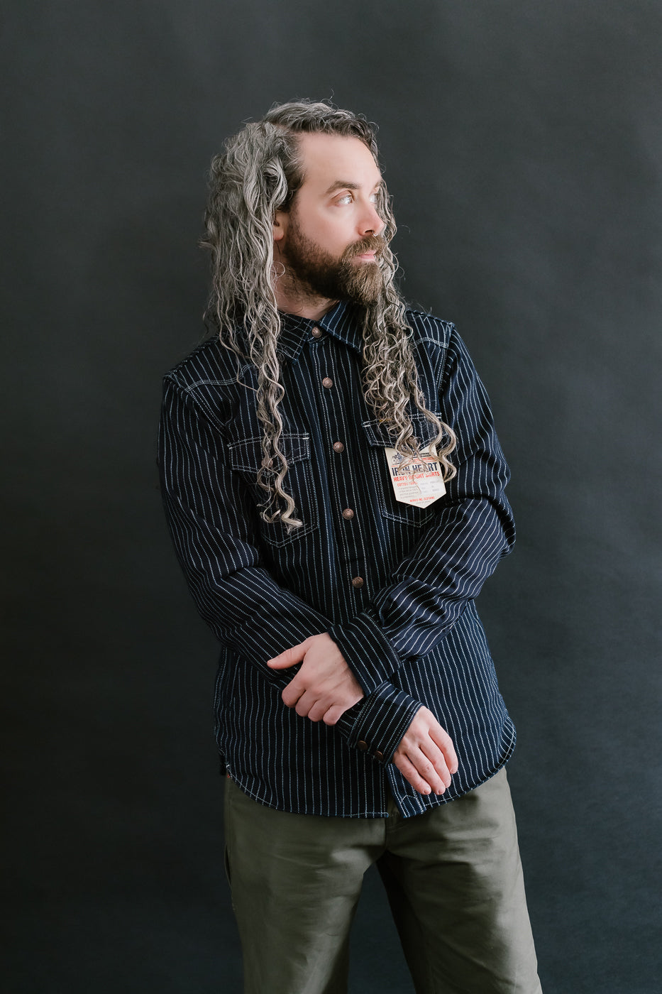 IHSH-227-IND - 12oz Wabash CPO Shirt - Indigo 15 IHSH-227-IND - 12oz Wabash CPO Shirt - Indigo