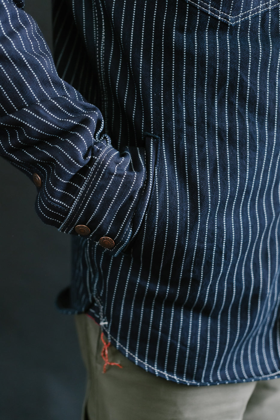 IHSH-227-IND - 12oz Wabash CPO Shirt - Indigo 20 IHSH-227-IND - 12oz Wabash CPO Shirt - Indigo