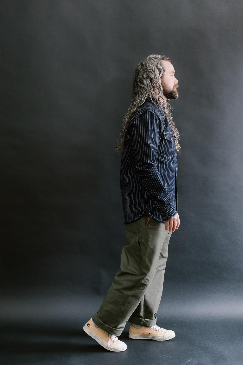 IHSH-227-IND - 12oz Wabash CPO Shirt - Indigo 8 IHSH-227-IND - 12oz Wabash CPO Shirt - Indigo
