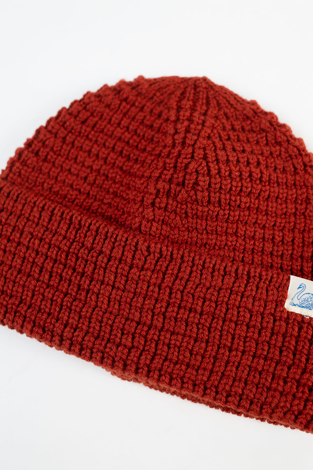 MWBN06.307 - Waffle Structure Sturdy Beanie Merino Wool - Clay 2 MWBN06.307 - Waffle Structure Sturdy Beanie Merino Wool - Clay