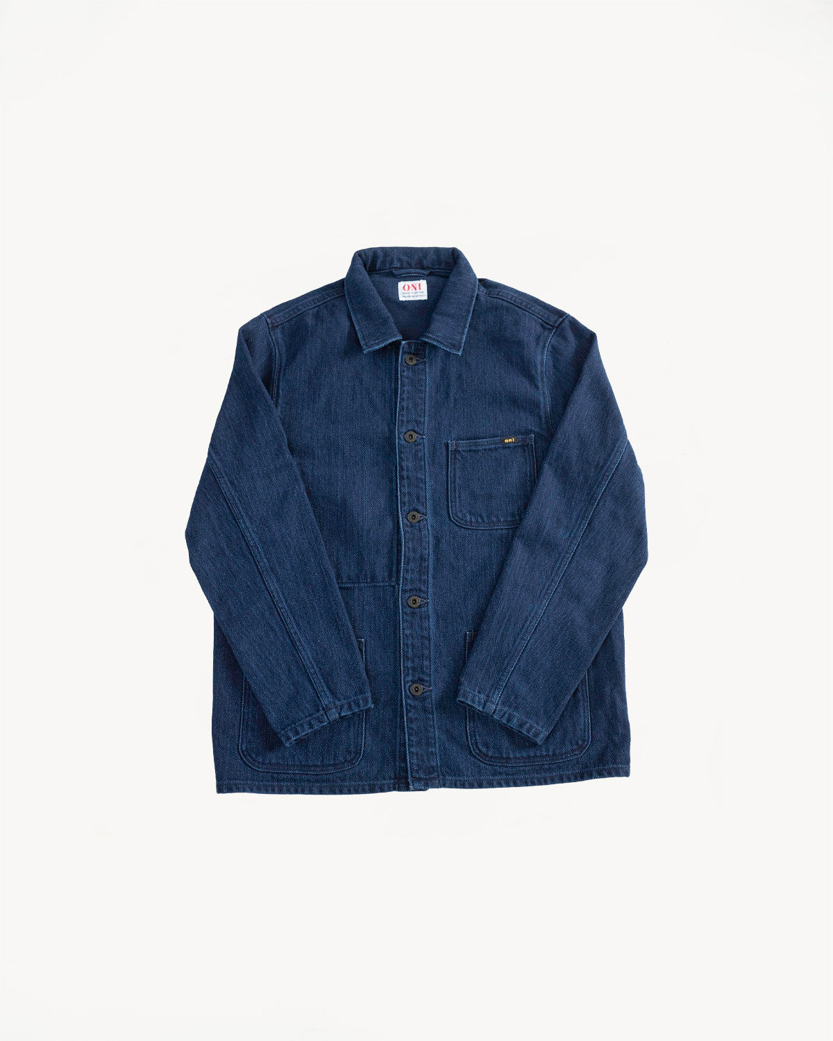 03501-3x3IDT - Twill Bio-Wash Coverall - Indigo