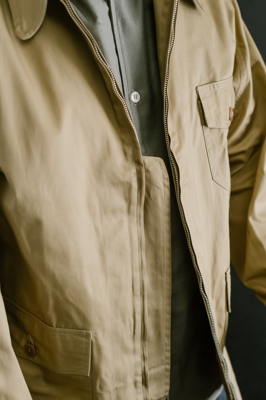 Lot 2219 - M-421a JKT USMCR VMF322 Plain Jacket - Camel 18 Lot 2219 - M-421a JKT USMCR VMF322 Plain Jacket - Camel