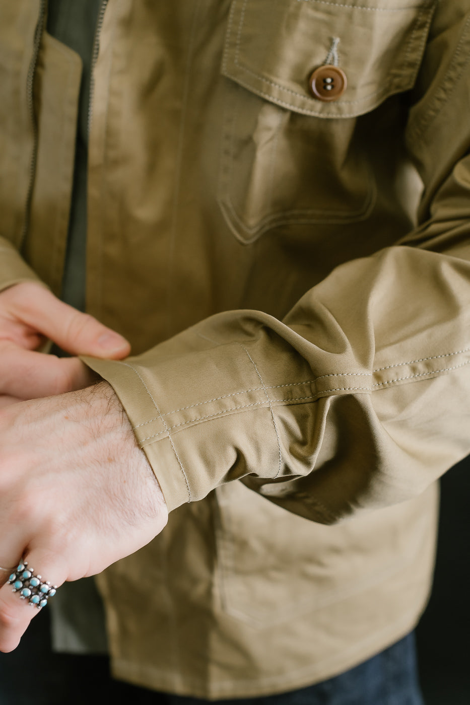 Lot 2219 - M-421a JKT USMCR VMF322 Plain Jacket - Camel 21 Lot 2219 - M-421a JKT USMCR VMF322 Plain Jacket - Camel