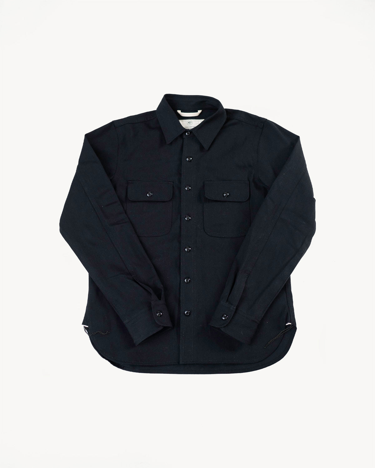 11oz Field Shirt - Stealth Canvas Selvedge 1 11oz Field Shirt - Stealth Canvas Selvedge