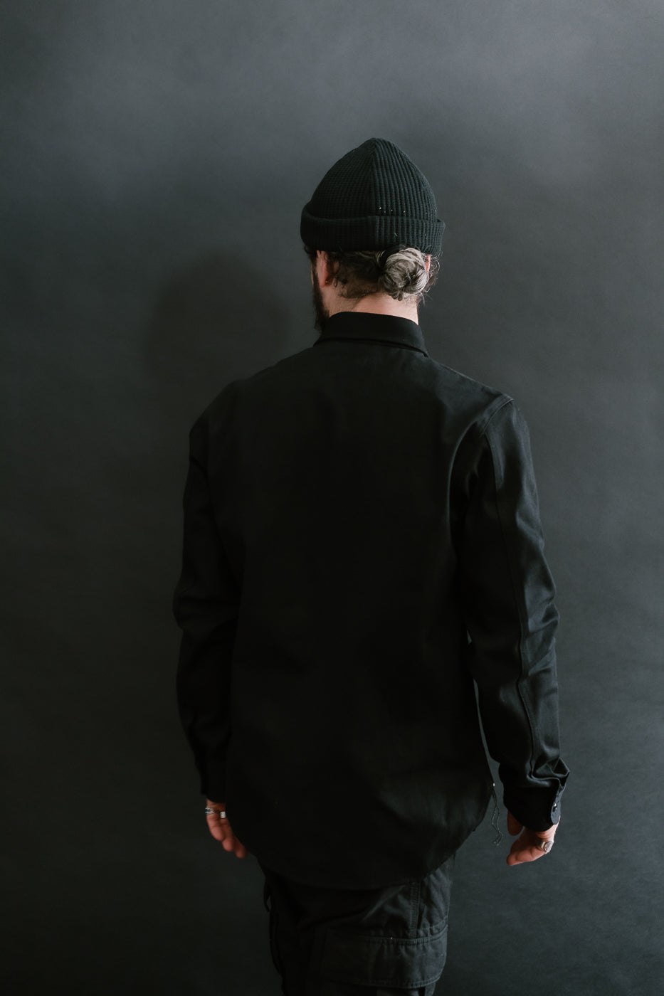 11oz Field Shirt - Stealth Canvas Selvedge 12 11oz Field Shirt - Stealth Canvas Selvedge