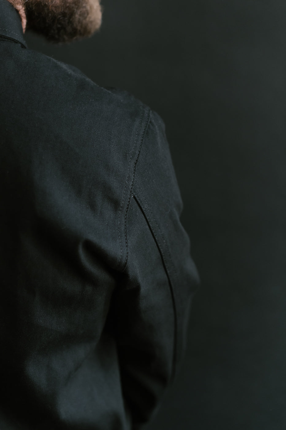 11oz Field Shirt - Stealth Canvas Selvedge 22 11oz Field Shirt - Stealth Canvas Selvedge
