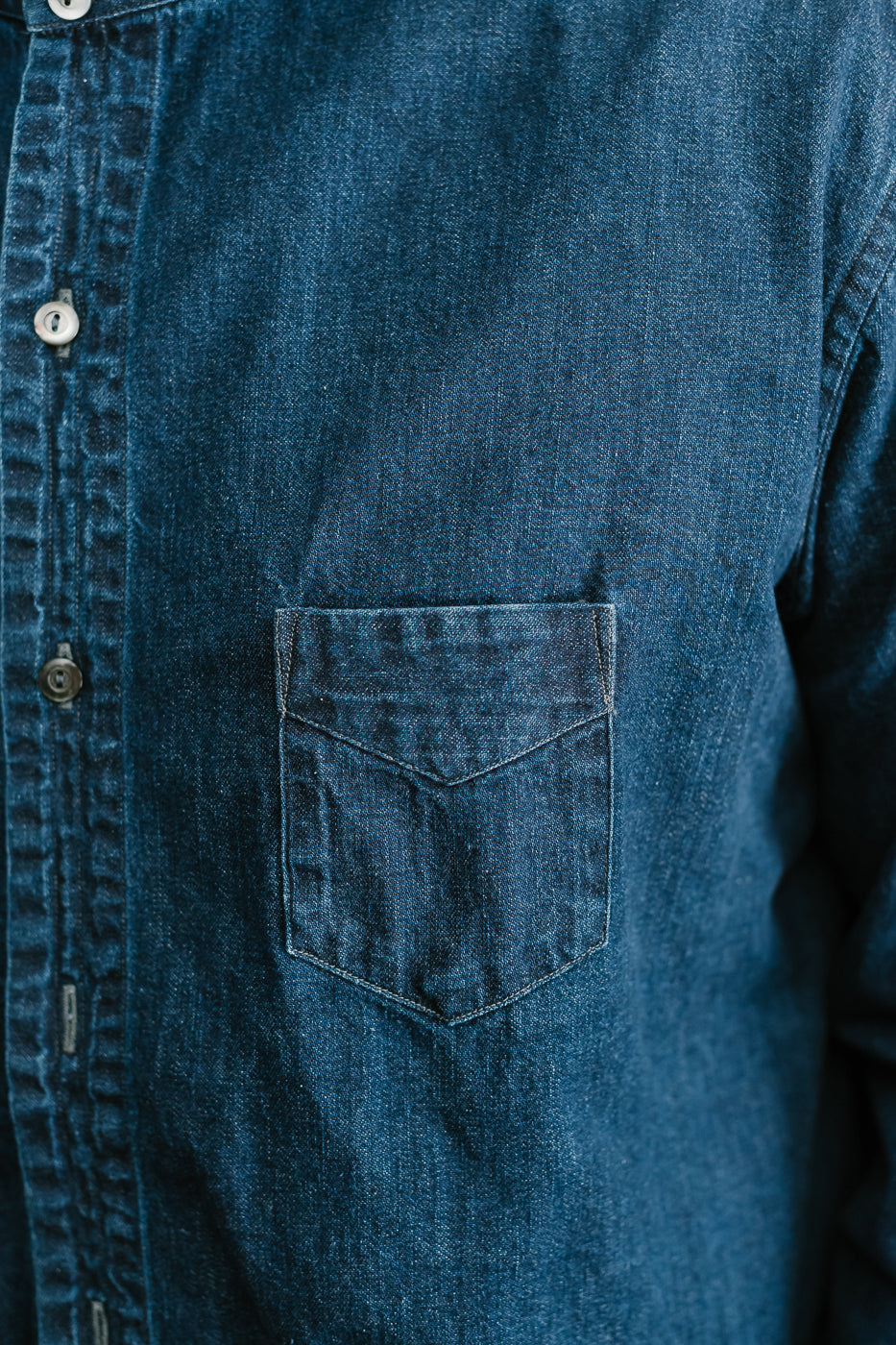 3220B-8DW - Neutra 5 Band Chambray - Deep Indigo 15 3220B-8DW - Neutra 5 Band Chambray - Deep Indigo