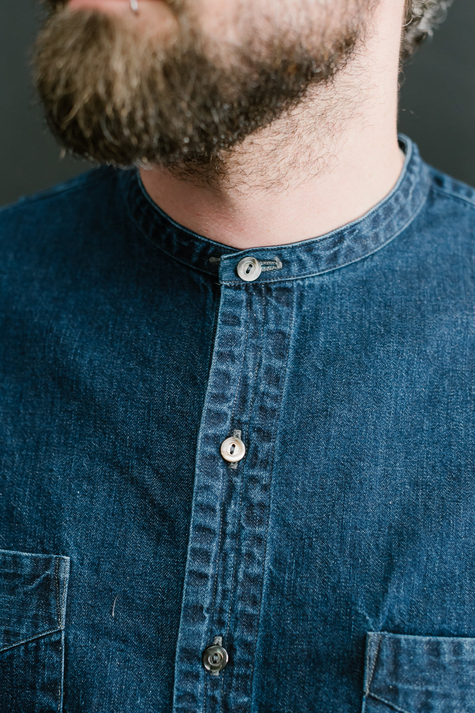 3220B-8DW - Neutra 5 Band Chambray - Deep Indigo 16 3220B-8DW - Neutra 5 Band Chambray - Deep Indigo