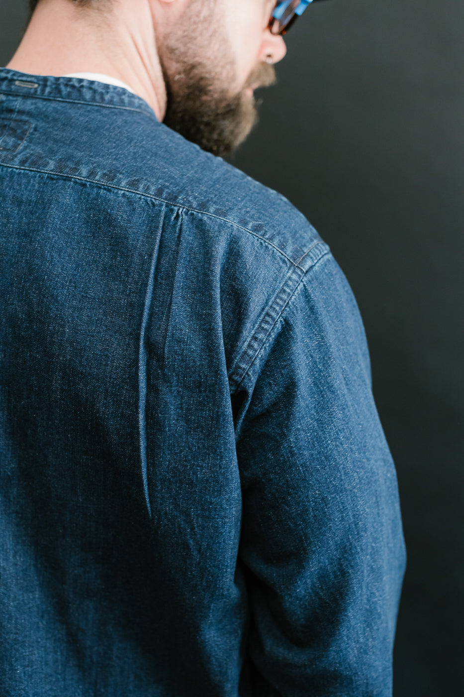3220B-8DW - Neutra 5 Band Chambray - Deep Indigo 18 3220B-8DW - Neutra 5 Band Chambray - Deep Indigo