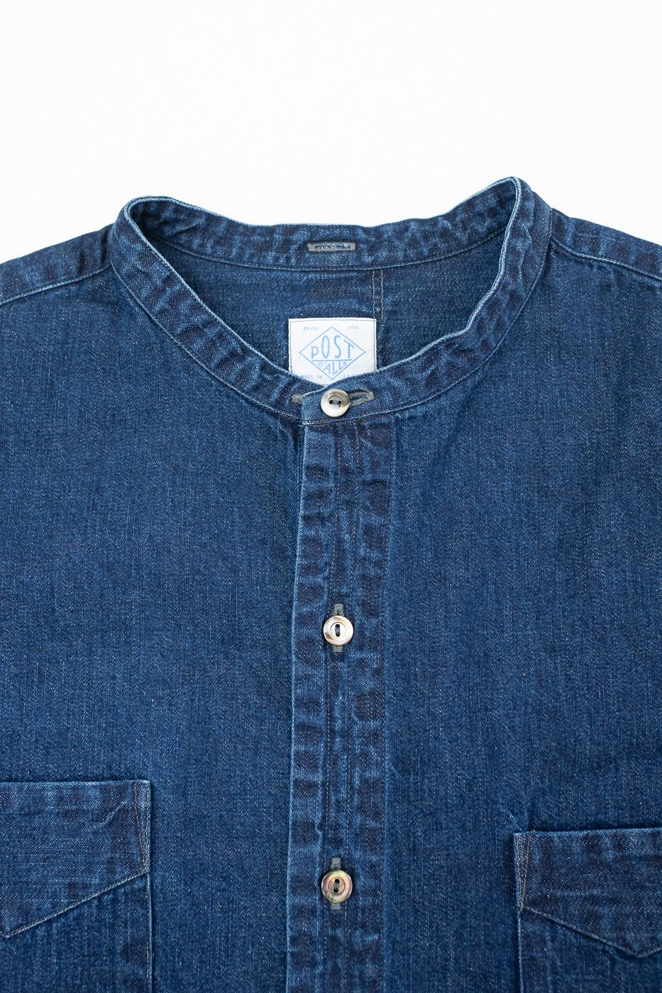 3220B-8DW - Neutra 5 Band Chambray - Deep Indigo 2 3220B-8DW - Neutra 5 Band Chambray - Deep Indigo