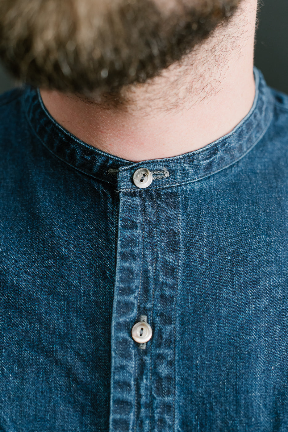 3220B-8DW - Neutra 5 Band Chambray - Deep Indigo 20 3220B-8DW - Neutra 5 Band Chambray - Deep Indigo