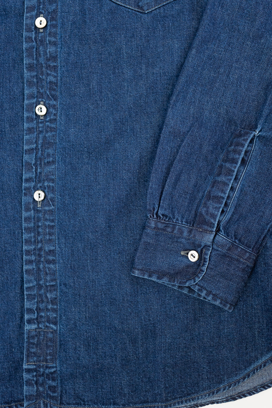 3220B-8DW - Neutra 5 Band Chambray - Deep Indigo 4 3220B-8DW - Neutra 5 Band Chambray - Deep Indigo