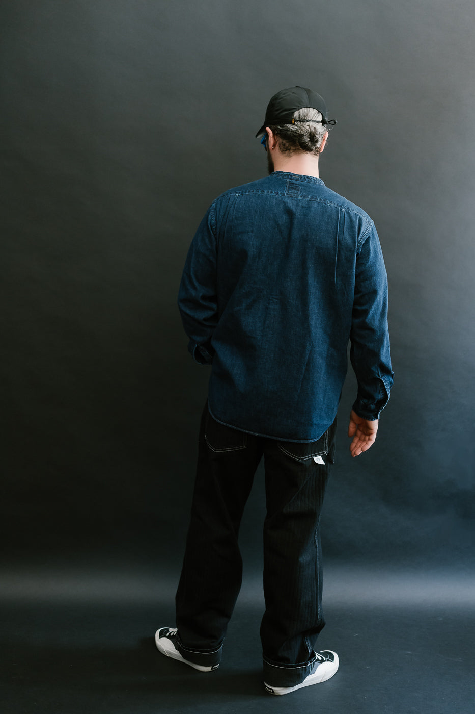 3220B-8DW - Neutra 5 Band Chambray - Deep Indigo 8 3220B-8DW - Neutra 5 Band Chambray - Deep Indigo