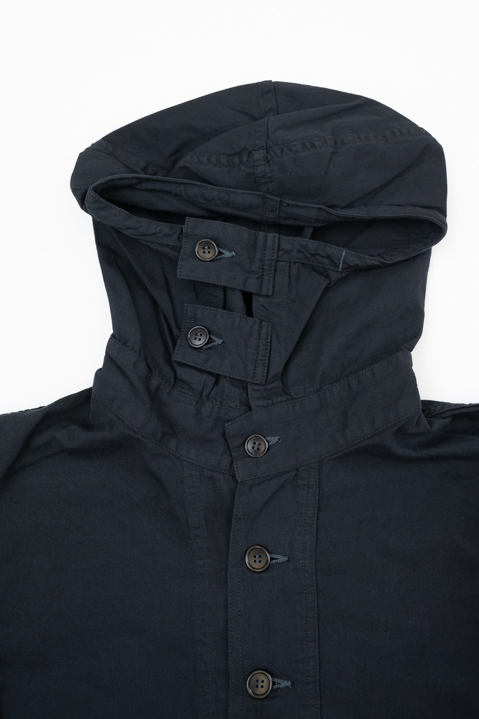 1105-VTC - NAVY Parka Vintage Twill - Charcoal 2 1105-VTC - NAVY Parka Vintage Twill - Charcoal