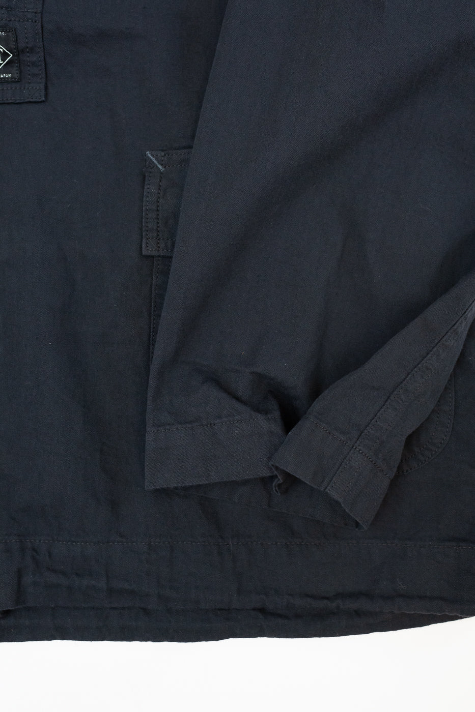 1105-VTC - NAVY Parka Vintage Twill - Charcoal 4 1105-VTC - NAVY Parka Vintage Twill - Charcoal