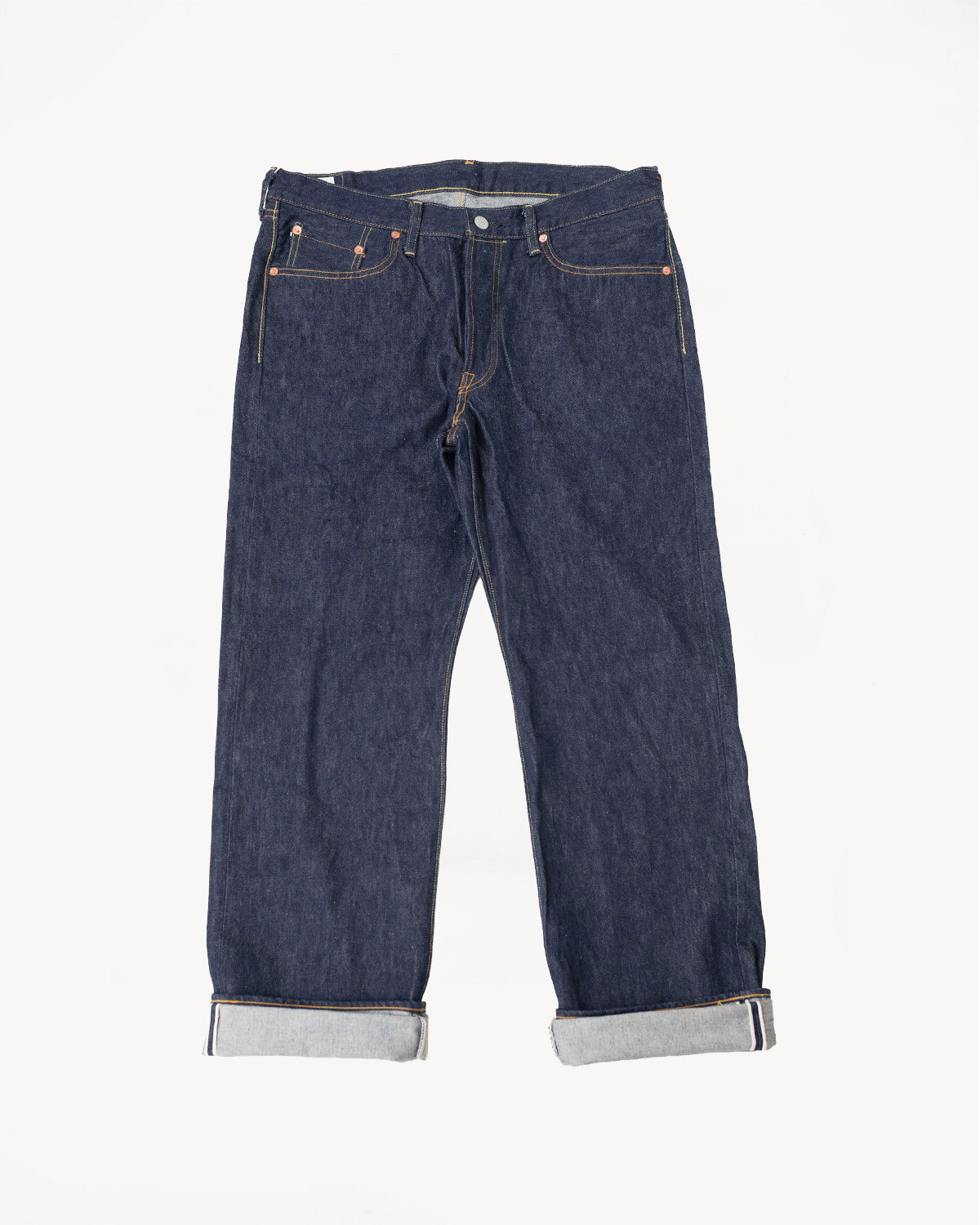 SD-801S - 15oz Selvedge Jeans Regular Straight - Natural Indigo O/W 1 SD-801S - 15oz Selvedge Jeans Regular Straight - Natural Indigo O/W