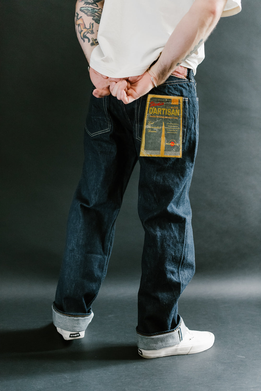 SD-801S - 15oz Selvedge Jeans Regular Straight - Natural Indigo O/W 13 SD-801S - 15oz Selvedge Jeans Regular Straight - Natural Indigo O/W