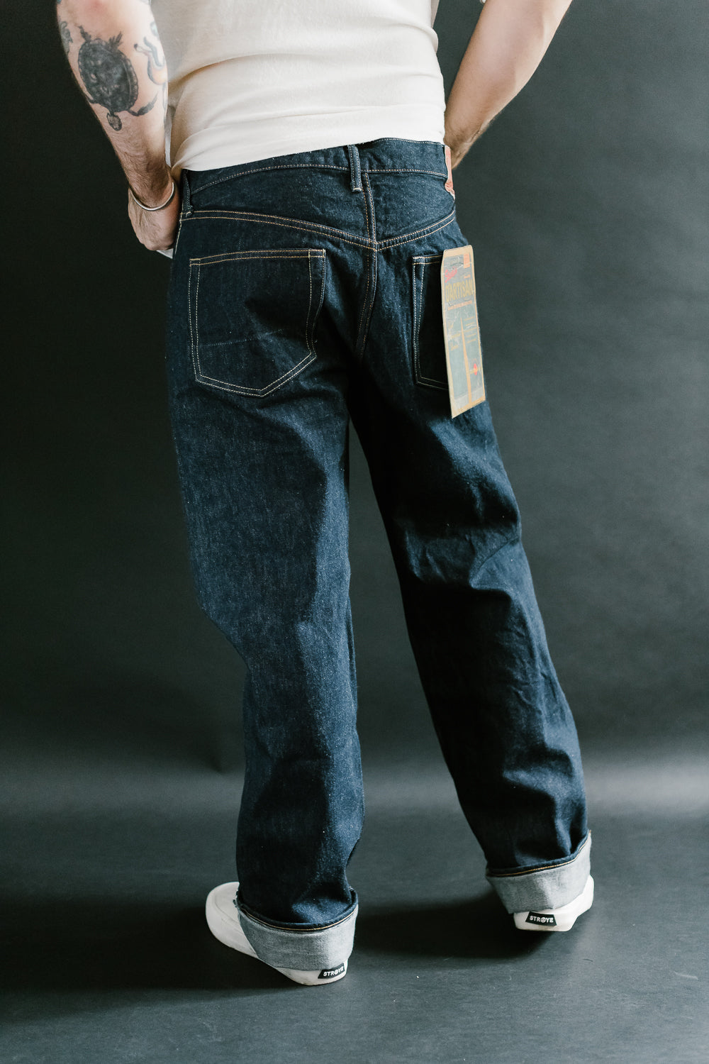 SD-801S - 15oz Selvedge Jeans Regular Straight - Natural Indigo O/W 14 SD-801S - 15oz Selvedge Jeans Regular Straight - Natural Indigo O/W