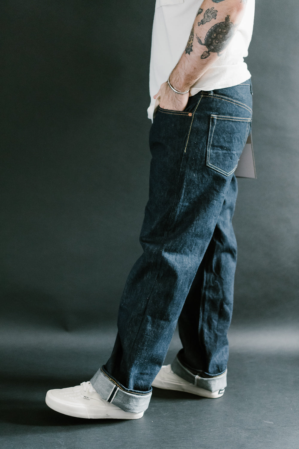 SD-801S - 15oz Selvedge Jeans Regular Straight - Natural Indigo O/W 15 SD-801S - 15oz Selvedge Jeans Regular Straight - Natural Indigo O/W