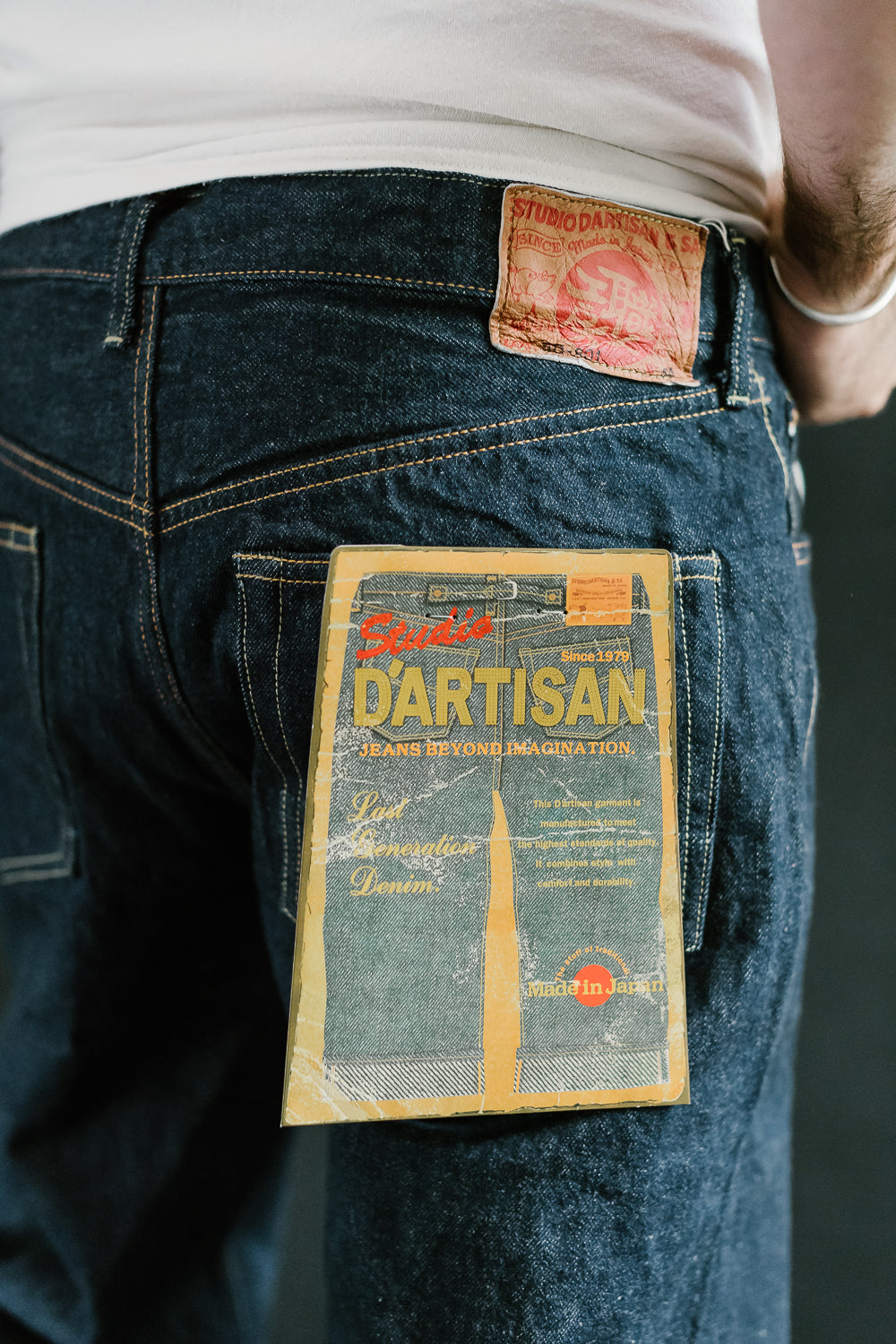 SD-801S - 15oz Selvedge Jeans Regular Straight - Natural Indigo O/W 18 SD-801S - 15oz Selvedge Jeans Regular Straight - Natural Indigo O/W