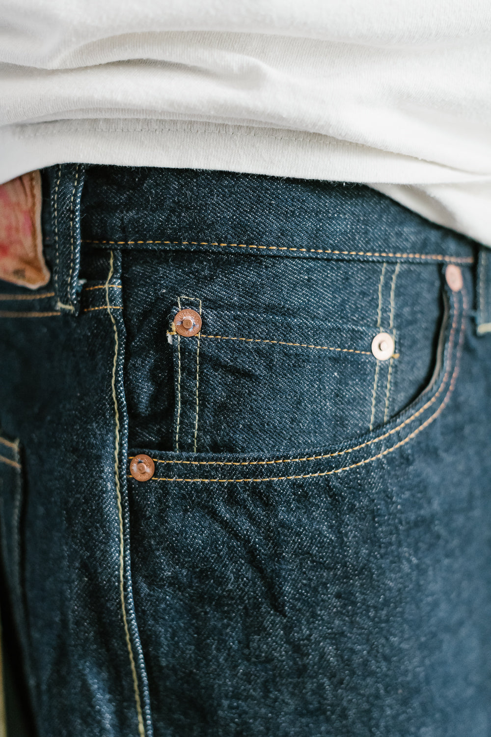 SD-801S - 15oz Selvedge Jeans Regular Straight - Natural Indigo O/W 19 SD-801S - 15oz Selvedge Jeans Regular Straight - Natural Indigo O/W