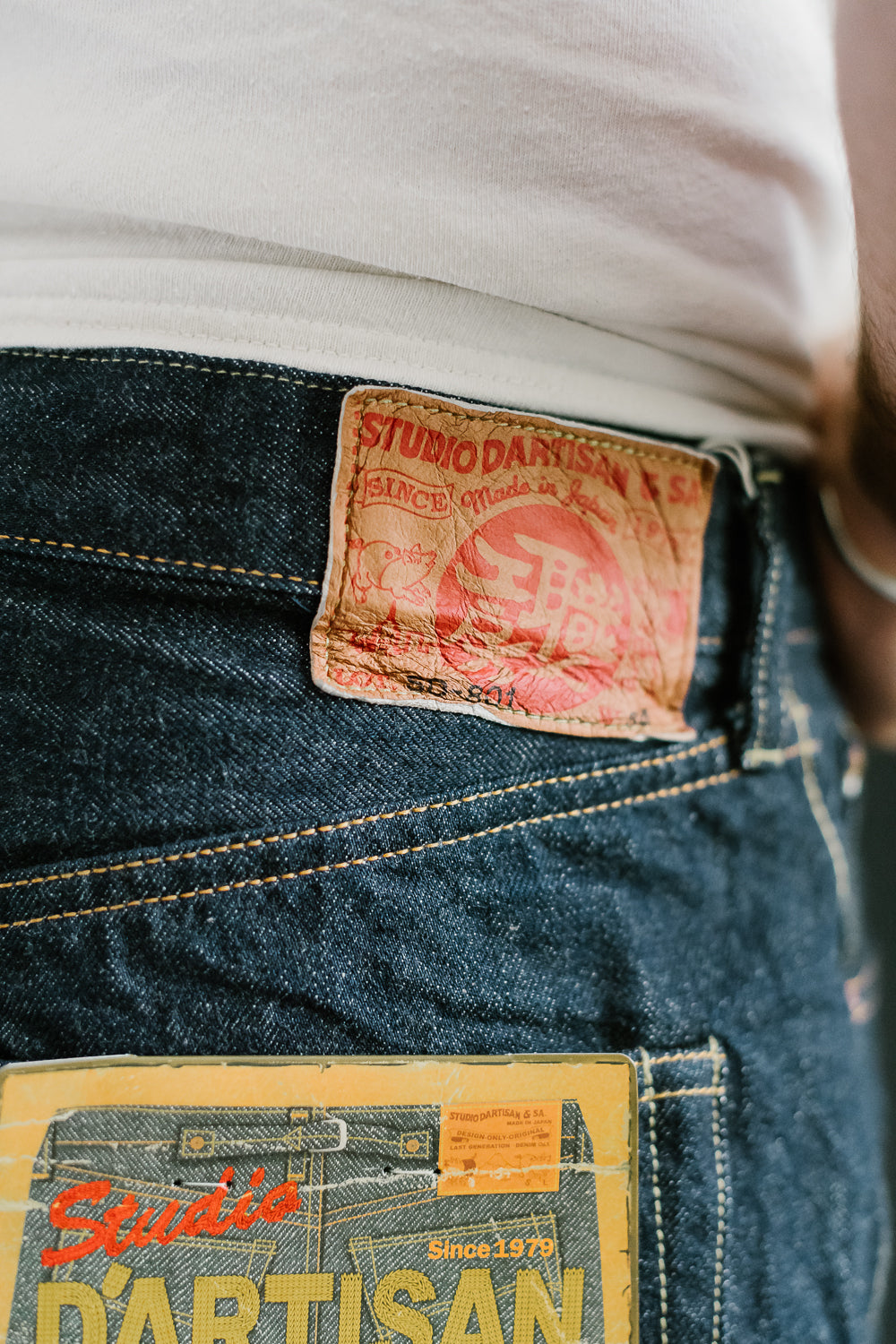 SD-801S - 15oz Selvedge Jeans Regular Straight - Natural Indigo O/W 20 SD-801S - 15oz Selvedge Jeans Regular Straight - Natural Indigo O/W