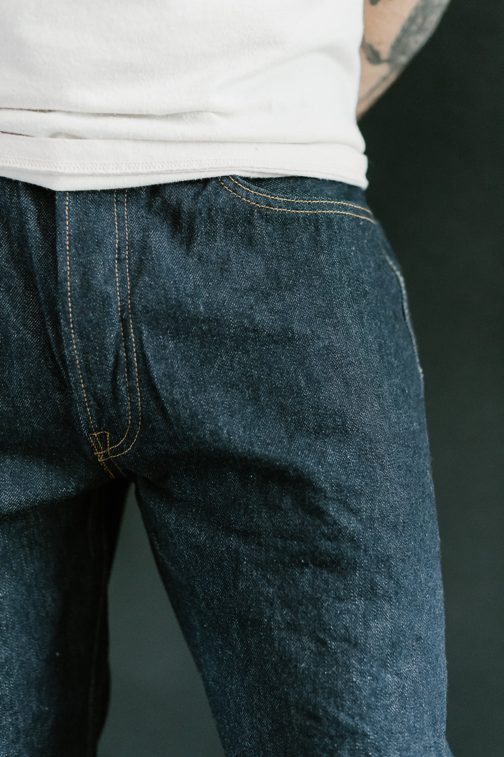 SD-801S - 15oz Selvedge Jeans Regular Straight - Natural Indigo O/W 21 SD-801S - 15oz Selvedge Jeans Regular Straight - Natural Indigo O/W