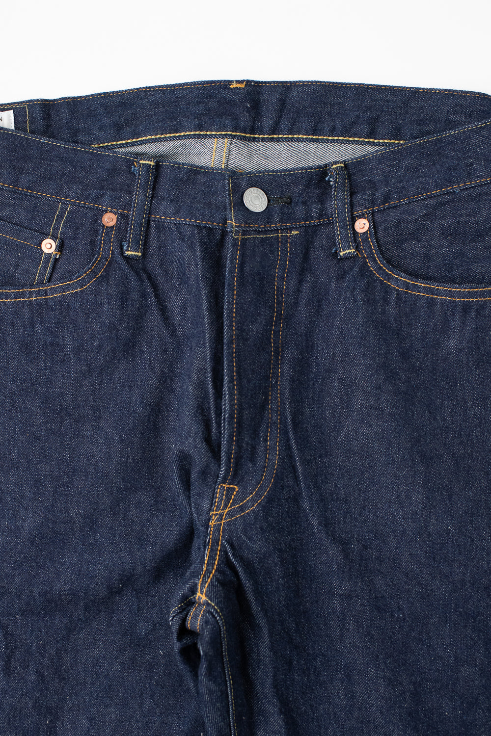 SD-801S - 15oz Selvedge Jeans Regular Straight - Natural Indigo O/W 3 SD-801S - 15oz Selvedge Jeans Regular Straight - Natural Indigo O/W