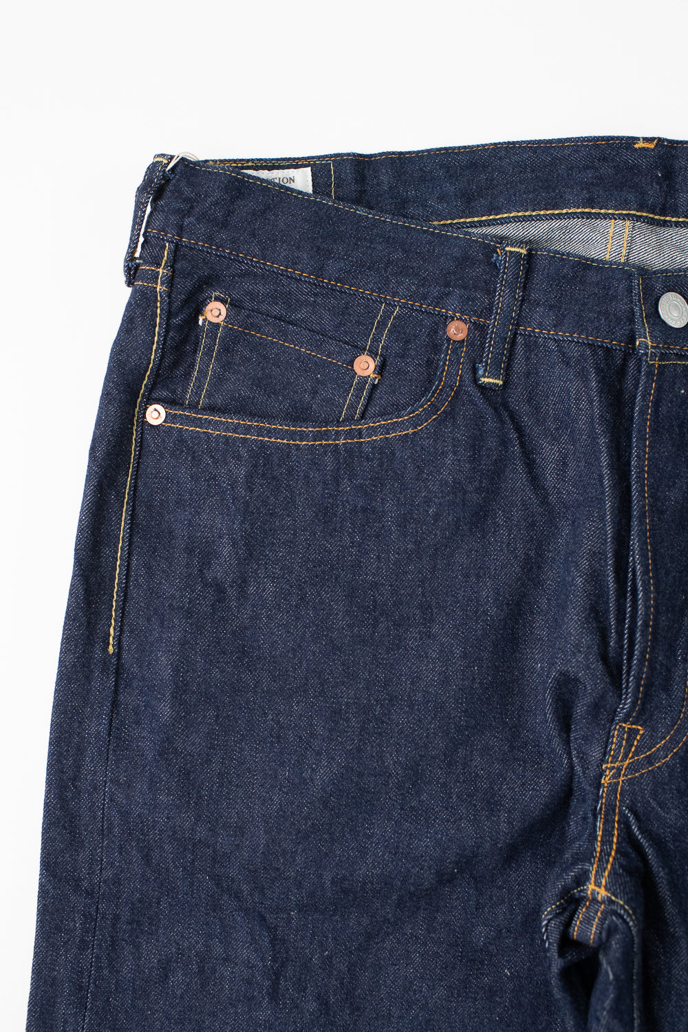 SD-801S - 15oz Selvedge Jeans Regular Straight - Natural Indigo O/W 4 SD-801S - 15oz Selvedge Jeans Regular Straight - Natural Indigo O/W