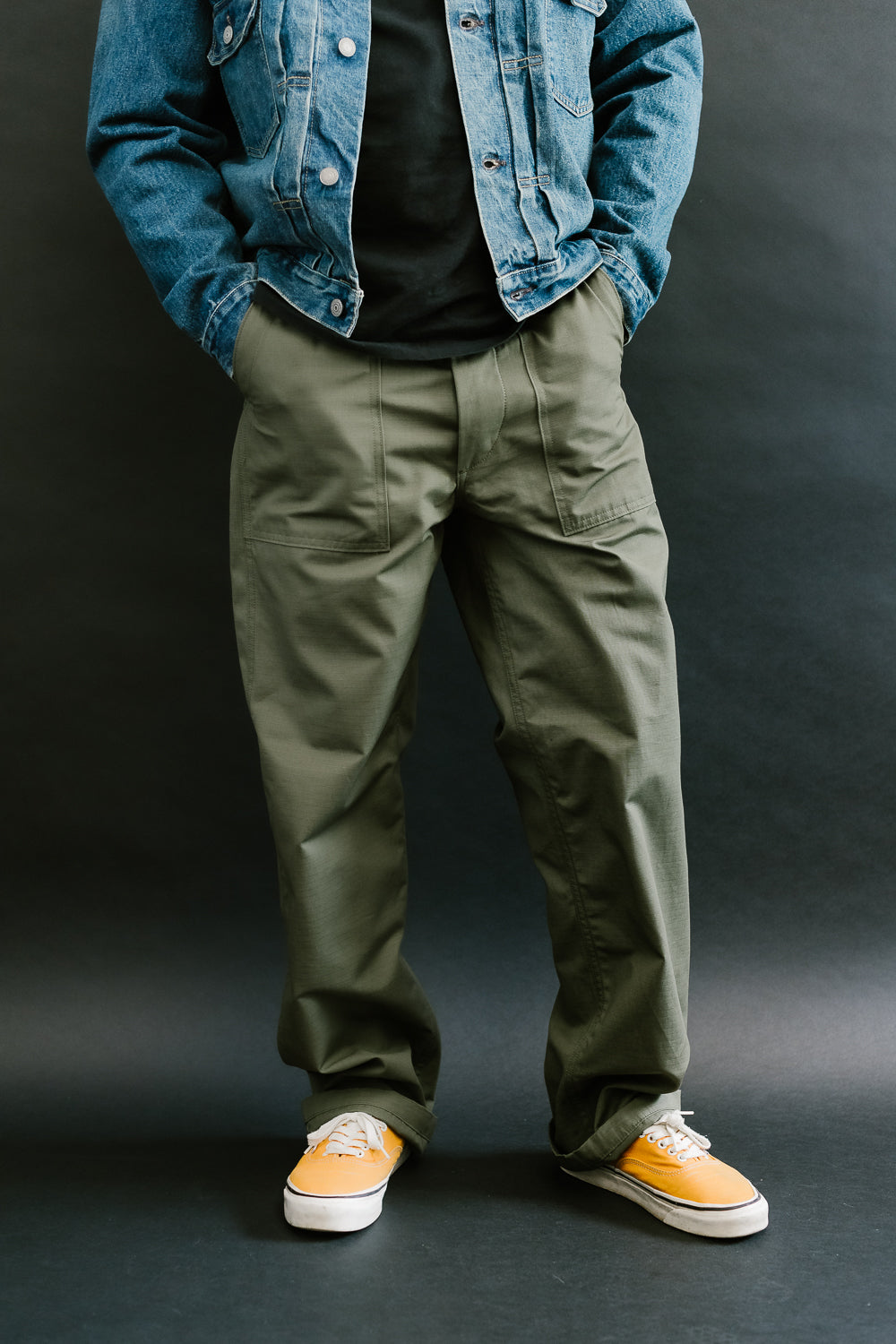 01-5002-76 - Fatigue Pants Ripstop - Standard Fit - Army Green 12 01-5002-76 - Fatigue Pants Ripstop - Standard Fit - Army Green