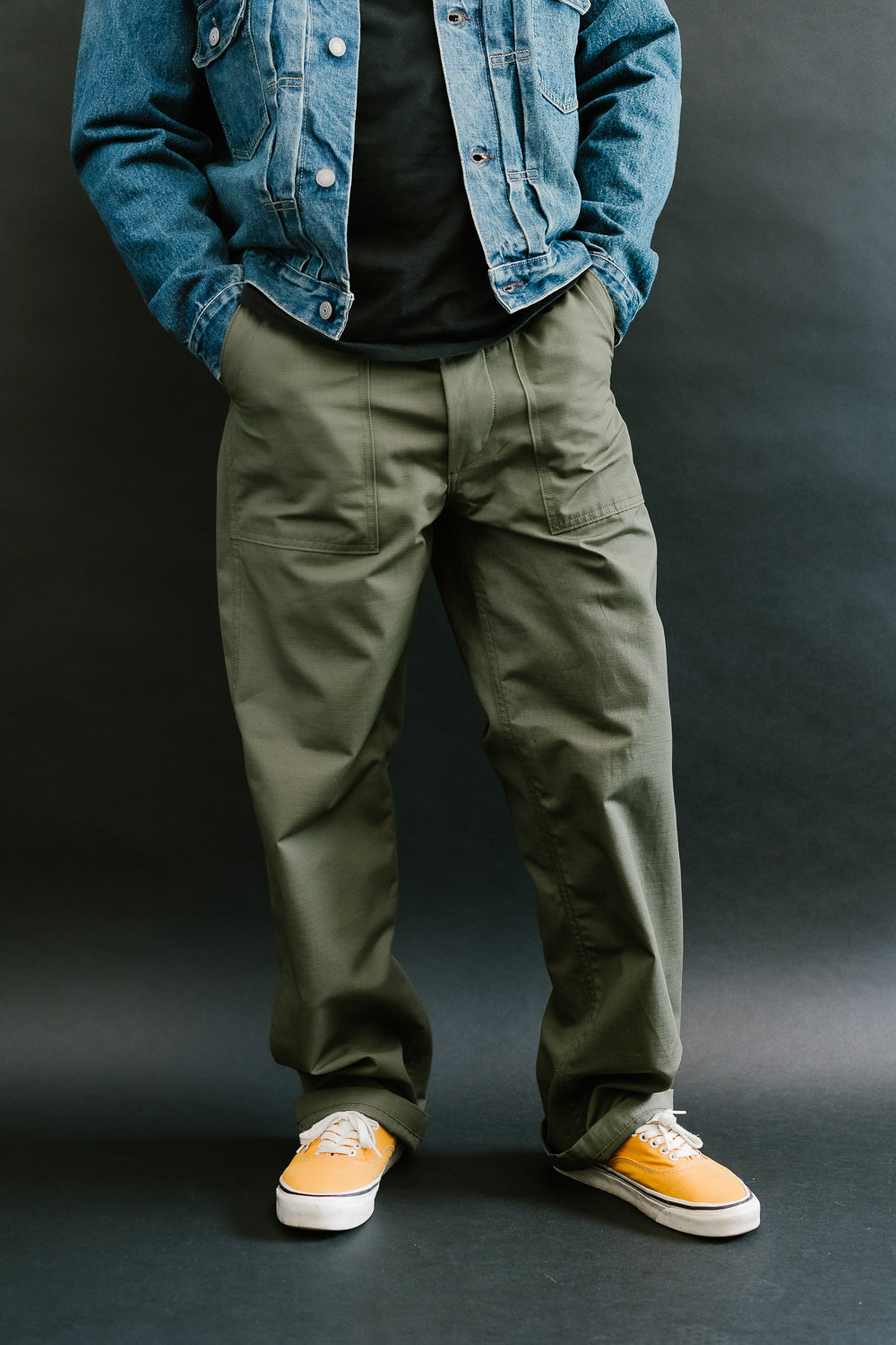 01-5002-76 - Fatigue Pants Ripstop - Standard Fit - Army Green 13 01-5002-76 - Fatigue Pants Ripstop - Standard Fit - Army Green