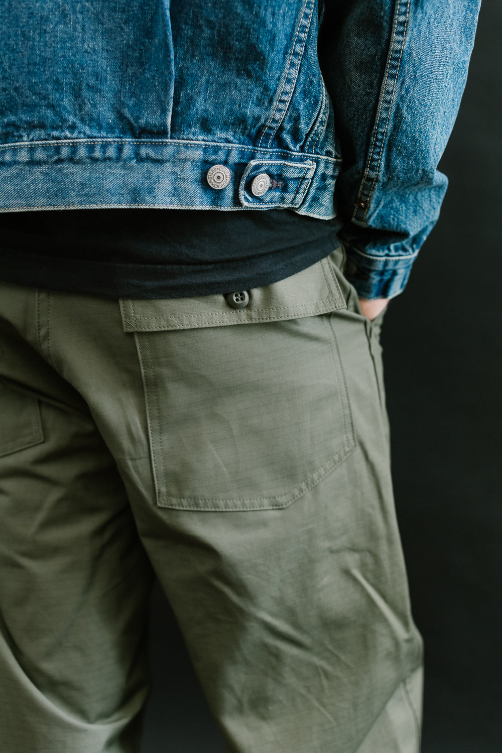 01-5002-76 - Fatigue Pants Ripstop - Standard Fit - Army Green 14 01-5002-76 - Fatigue Pants Ripstop - Standard Fit - Army Green