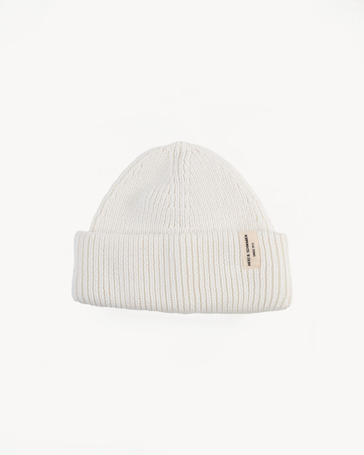 KBN01.01 - Organic Cotton Beanie - White 1 KBN01.01 - Organic Cotton Beanie - White