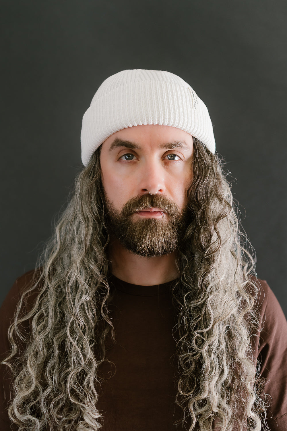 KBN01.01 - Organic Cotton Beanie - White 6 KBN01.01 - Organic Cotton Beanie - White