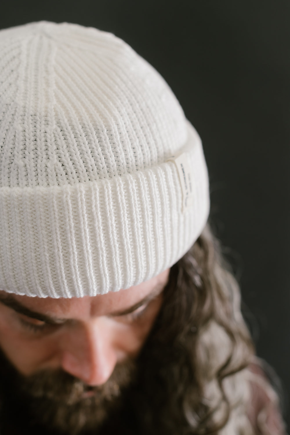 KBN01.01 - Organic Cotton Beanie - White 9 KBN01.01 - Organic Cotton Beanie - White