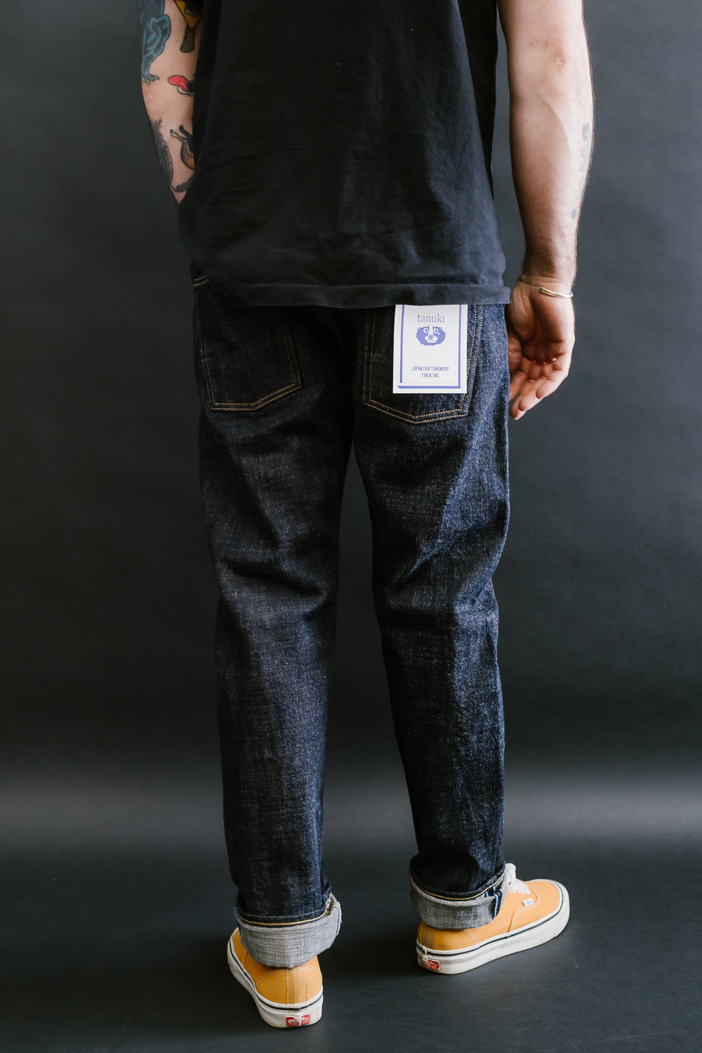TNK202BE - 14oz "ZETTO" Selvedge High Tapered - Indigo OW 14 TNK202BE - 14oz "ZETTO" Selvedge High Tapered - Indigo OW