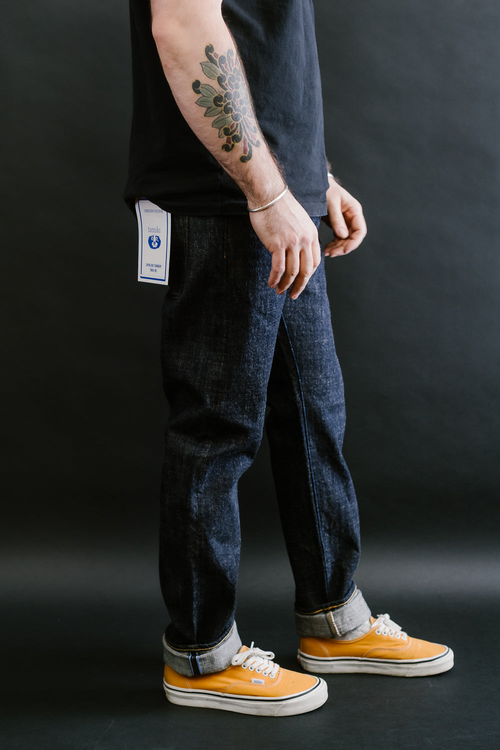 TNK202BE - 14oz "ZETTO" Selvedge High Tapered - Indigo OW 15 TNK202BE - 14oz "ZETTO" Selvedge High Tapered - Indigo OW