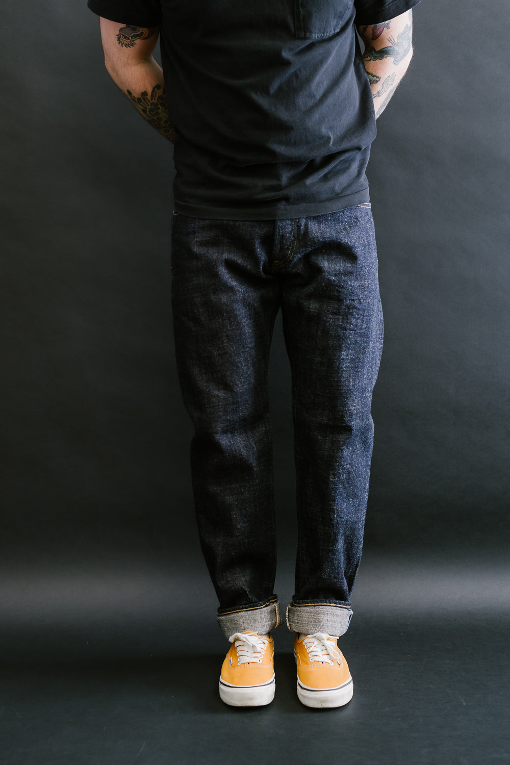 TNK202BE - 14oz "ZETTO" Selvedge High Tapered - Indigo OW 16 TNK202BE - 14oz "ZETTO" Selvedge High Tapered - Indigo OW