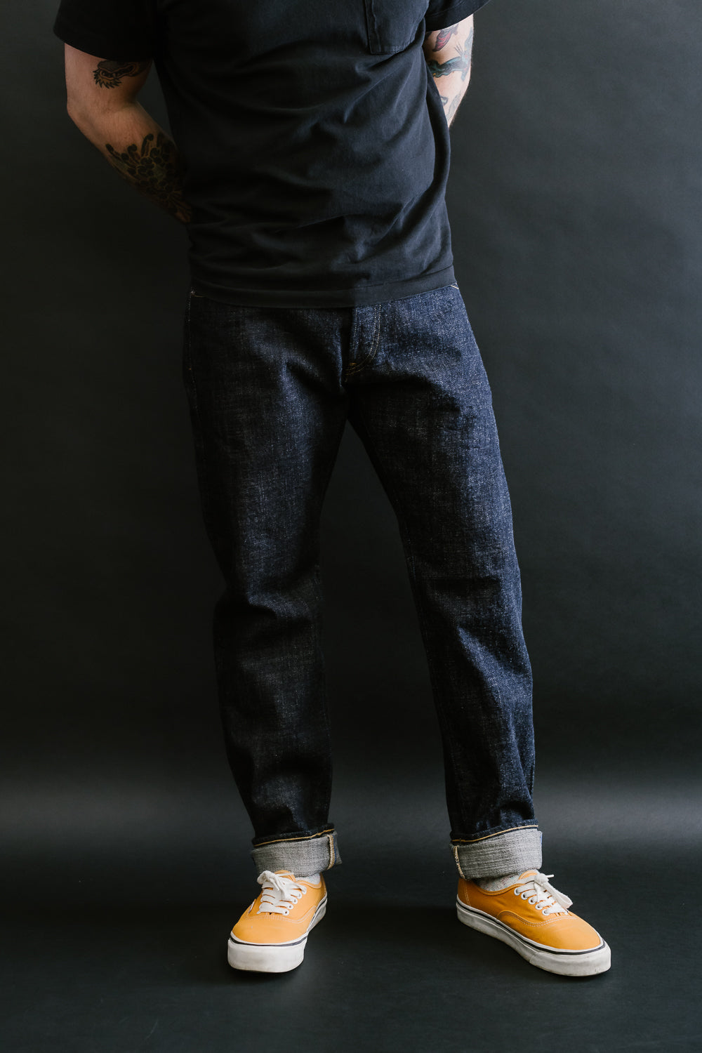 TNK202BE - 14oz "ZETTO" Selvedge High Tapered - Indigo OW 17 TNK202BE - 14oz "ZETTO" Selvedge High Tapered - Indigo OW