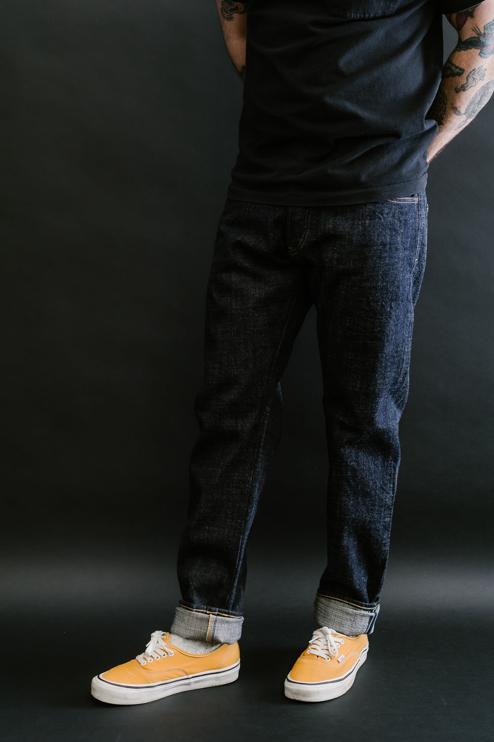 TNK202BE - 14oz "ZETTO" Selvedge High Tapered - Indigo OW 18 TNK202BE - 14oz "ZETTO" Selvedge High Tapered - Indigo OW