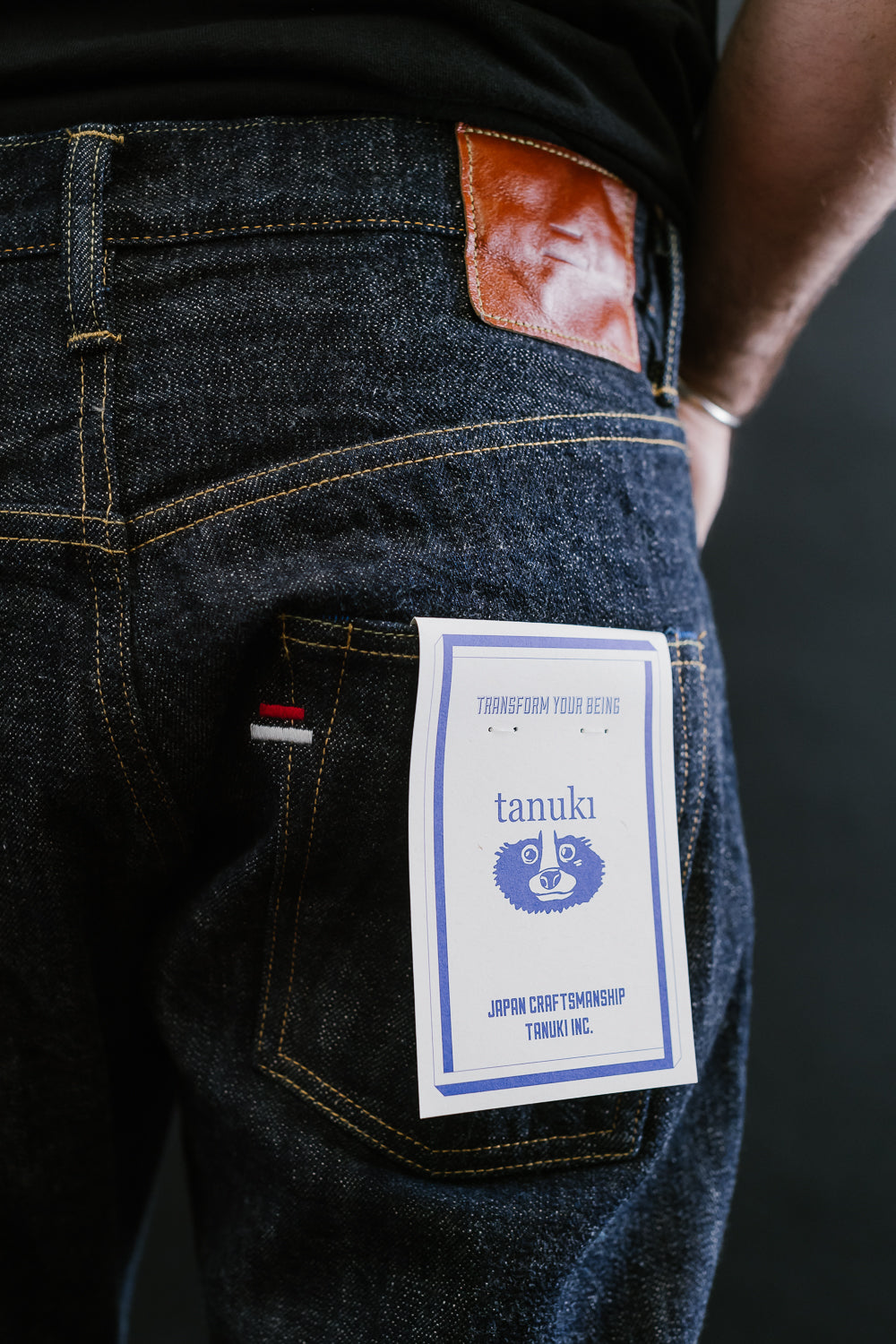 TNK202BE - 14oz "ZETTO" Selvedge High Tapered - Indigo OW 19 TNK202BE - 14oz "ZETTO" Selvedge High Tapered - Indigo OW