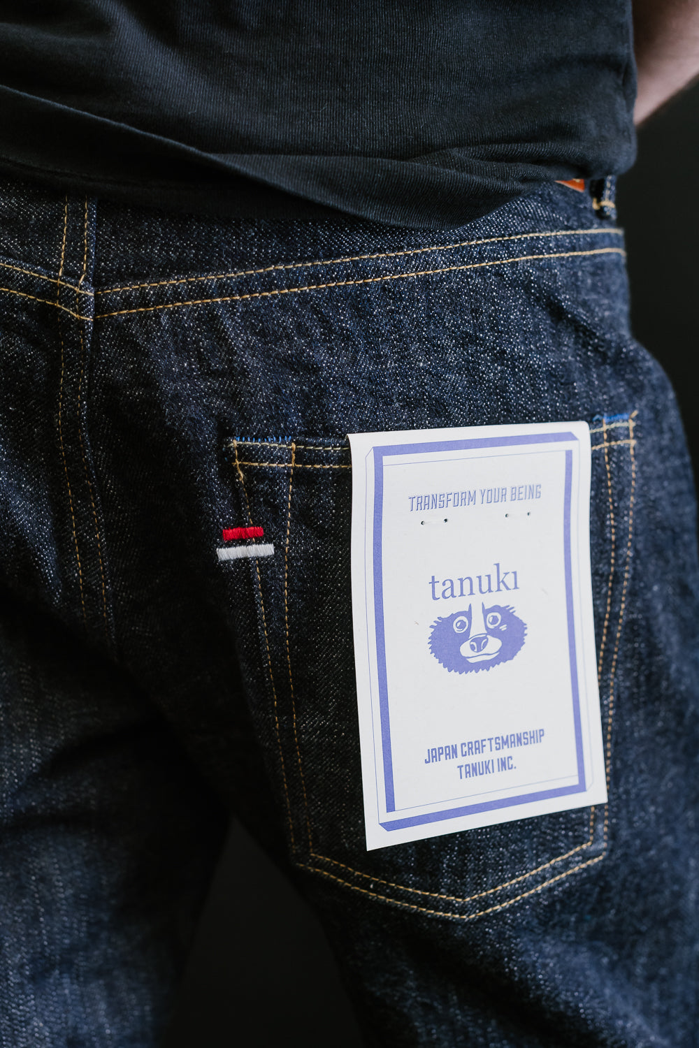 TNK202BE - 14oz "ZETTO" Selvedge High Tapered - Indigo OW 23 TNK202BE - 14oz "ZETTO" Selvedge High Tapered - Indigo OW