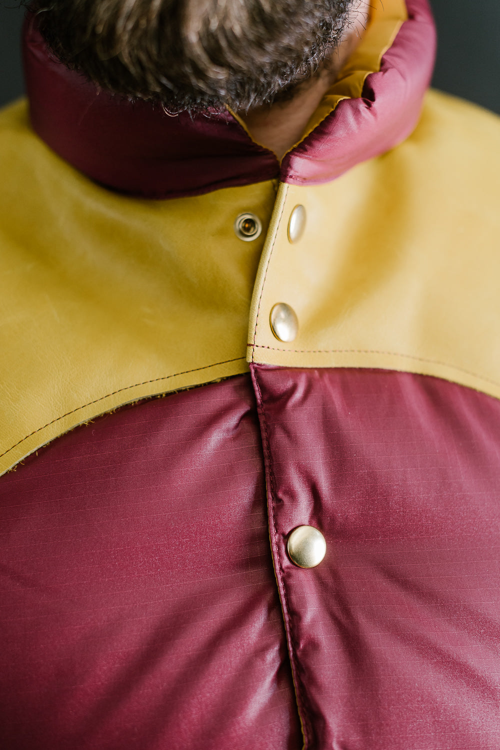 Lot 2197 - Rocky Mountain Featherbed x Warehouse Ripstop Nylon Down Vest - Burgundy 17 Lot 2197 - Rocky Mountain Featherbed x Warehouse Ripstop Nylon Down Vest - Burgundy