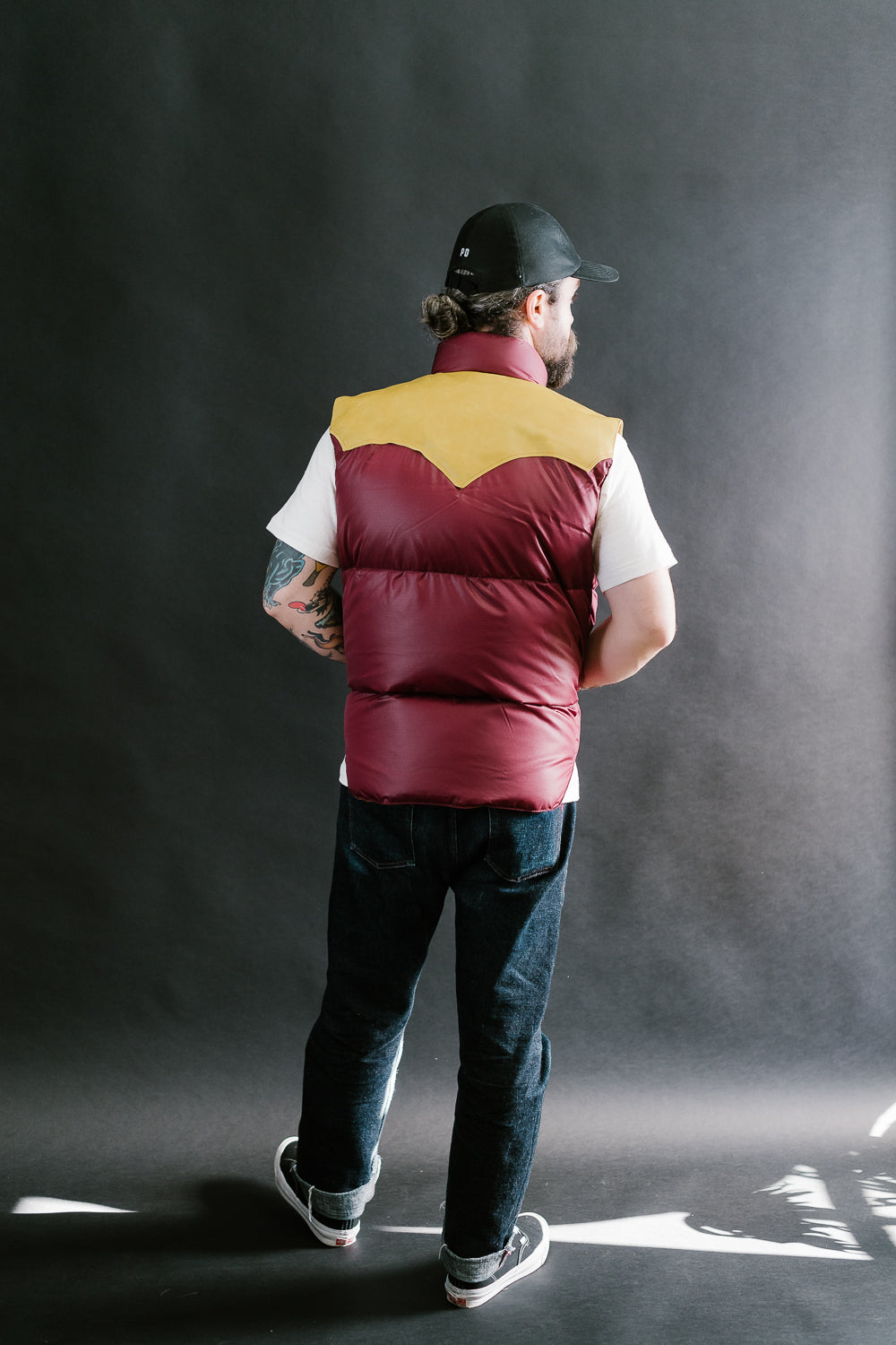 Lot 2197 - Rocky Mountain Featherbed x Warehouse Ripstop Nylon Down Vest - Burgundy 8 Lot 2197 - Rocky Mountain Featherbed x Warehouse Ripstop Nylon Down Vest - Burgundy